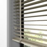 50 mm Hasır Kum Beji Kumaş Jaluzi - Görsel 5