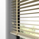 50 mm Hasır Bej Kumaş Jaluzi - Görsel 6