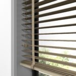 50 mm Hasır Kahverengi Kumaş Jaluzi - Görsel 5