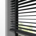 50 mm Hasır Siyah Kumaş Jaluzi - Görsel 5