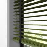 50 mm Hasır Yeşil Kumaş Jaluzi - Görsel 6