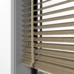 50 mm Hasır Kahverengi Kumaş Jaluzi - Görsel 4