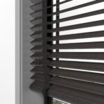 50 mm Hasır Acı Kahve Kumaş Jaluzi - Görsel 4