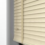 50 mm Hasır Bej Kumaş Jaluzi - Görsel 8