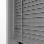 50 mm Hasır Gümüş Gri Kumaş Jaluzi - Görsel 3