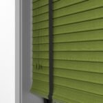 50 mm Hasır Yeşil Kumaş Jaluzi - Görsel 8