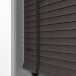 50 mm Hasır Acı Kahve Kumaş Jaluzi - Görsel 3