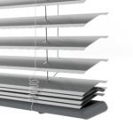 Gri Alüminyum Blackout Jaluzi Perde - Etulle