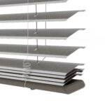 Gri Kahve Alüminyum Blackout Jaluzi Perde - Etulle