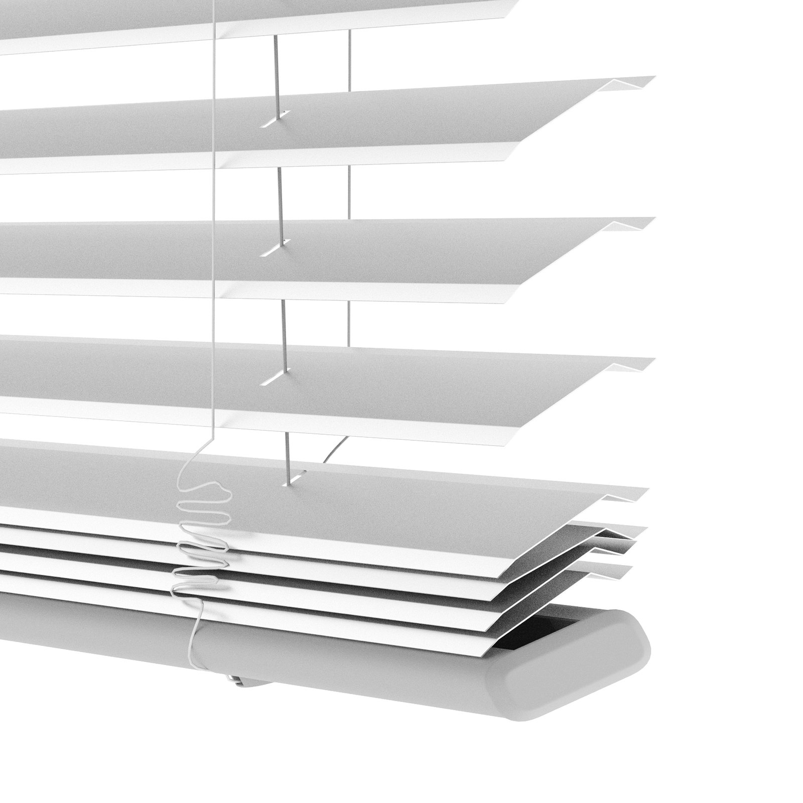 PNG_Interactive LightMix0010 Kırık Beyaz Alüminyum Blackout Jaluzi Perde - Etulle - Görsel 1