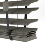 Gri Polywood Blackout Jaluzi - Etulle