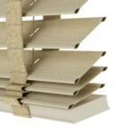 50 mm Hasır Bej Kumaş Jaluzi