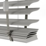 Orta Gri Polywood Blackout Jaluzi - Etulle