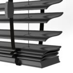 Yarı Mat Siyah Polywood Blackout Jaluzi - Etulle