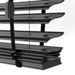 Siyah Polywood Blackout Jaluzi - Etulle