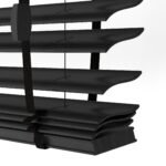 Siyah Polywood Blackout Jaluzi - Etulle