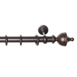 Rustik Perde Borusu 30 mm - Venge - Rengi - Imperium