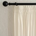 Koyu Krem İpek Dokulu Tül Perde | Calma - Görsel 3