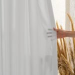 Gri İpek Dokulu Tül Perde | Calma