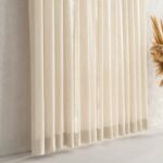 Krem Keten Efektli Tül Perde | Velmora - Görsel 6