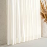 Krem İpek Dokulu Tül Perde | Calma - Görsel 5