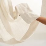 Krem Keten Efektli Tül Perde | Velmora - Görsel 3