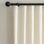 Ekru Yaprak Nakış Desen Fon Perde | Silva - Görsel 6