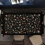 Ancient People And Flowers Masa Örtüsü 160x220CM - Görsel 3