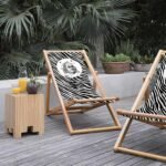 Benjamin Franklin Katlanabilir Şezlong - SZL04 - Görsel 7