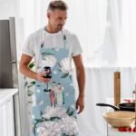 Blue - White Rose Mutfak Önlüğü - AP109 - Görsel 3