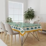 Blue Elephant Masa Örtüsü 160x220cm - Görsel 4