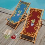 Blue Lemon Katlanabilir Şezlong - SZL25