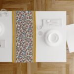 Colorful Flowers Runner 140x45CM