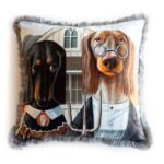 Dogs Cushion - EY240 - Görsel 3