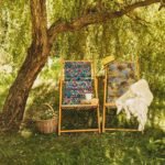 Etnik Desen Katlanabilir Şezlong - SZL27 - Görsel 6