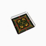 Figüratif Aslan Pleksi Tepsi - PT2109 - 25x25cm