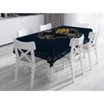 Flower Framed Masa Örtüsü 160x220CM - Görsel 2