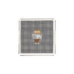 Gazeteci Teddy -PT2126 -25x25cm