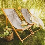 Gold Mini Flowers Şezlong - SZL302 - Görsel 5