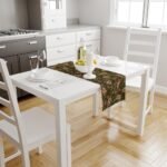 Green Daisy Runner 140x45CM