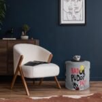 Grey Tweety Puf - Görsel 4