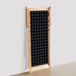 Gri Kareli Katlanabilir Şezlong - SZL21 - Görsel 7