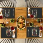 HP Characters Kumaş Amerikan Servis 4'lü Set 35X50CM - Görsel 7