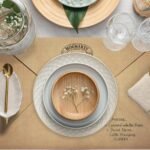 Harry Potter Letter Kumaş Amerikan Servis 4'lü Set 35X50CM