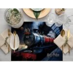 Hogwarts Express Kumaş Amerikan Servis 4'lü Set 35X50CM