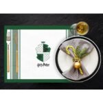 Hogwarts Houses Kumaş Amerikan Servis 4'lü Set 35X50CM - Görsel 2