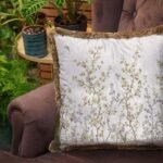 İnce Yapraklı Mini Çiçekler Yastık - EY303 - Görsel 2