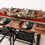 İtalyan Geyiği Runner Örtüsü - 140x45CM