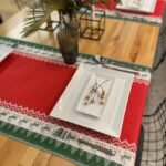 İtalyan Geyiği Runner Örtüsü - 140x45CM - Görsel 4