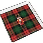 Kurşun Asker Pleksi Tepsi 25X25CM - Görsel 3